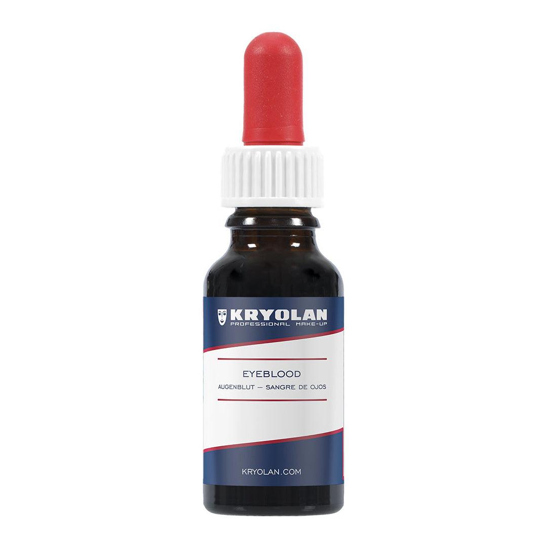 Kryolan Professional Eye Blood Drops - Special FX Makeup for Halloween, Horror Films & Theater - Realistic Fake Blood for Costumes & Special Effects
