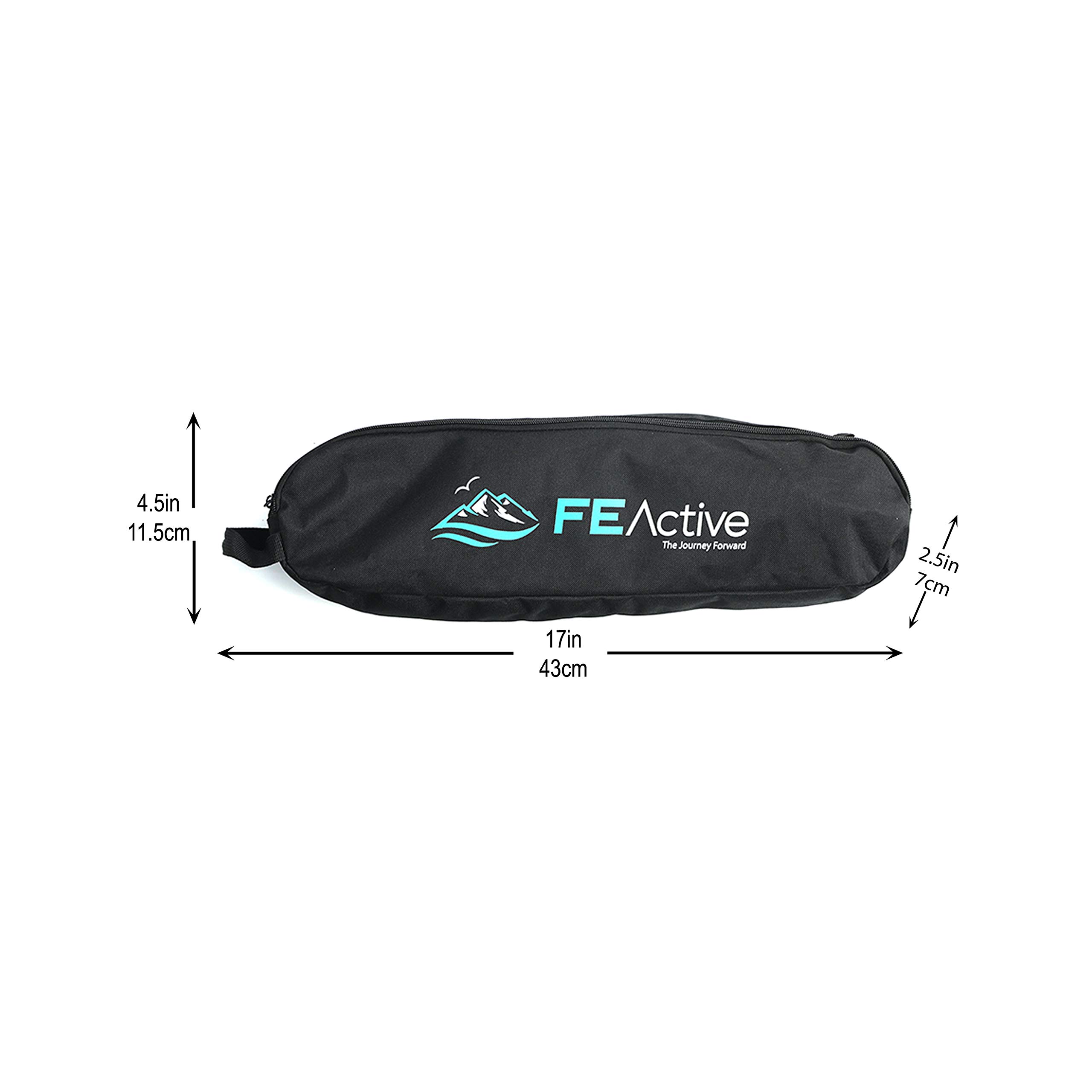 FE Active Folding Camping Chair - Compact Lightweight & Portable Outdoor Chair for Adults & Kids | Perfect for Camping, Travel, Backpacking, Fishing, Beach & Picnic | Designed in California USA