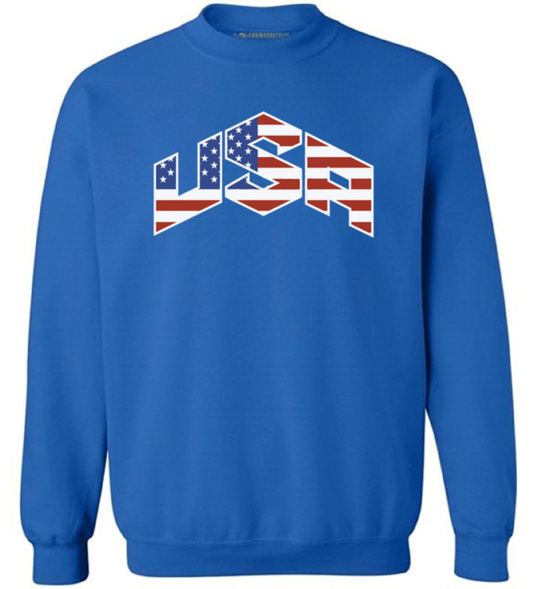 Awkwardstyles Patriotic USA Flag Crewneck Sweatshirt - 4th of July Independence Day Apparel for Men & Women | Perfect for BBQ Parties, Fireworks Shows & National Holiday Celebrations