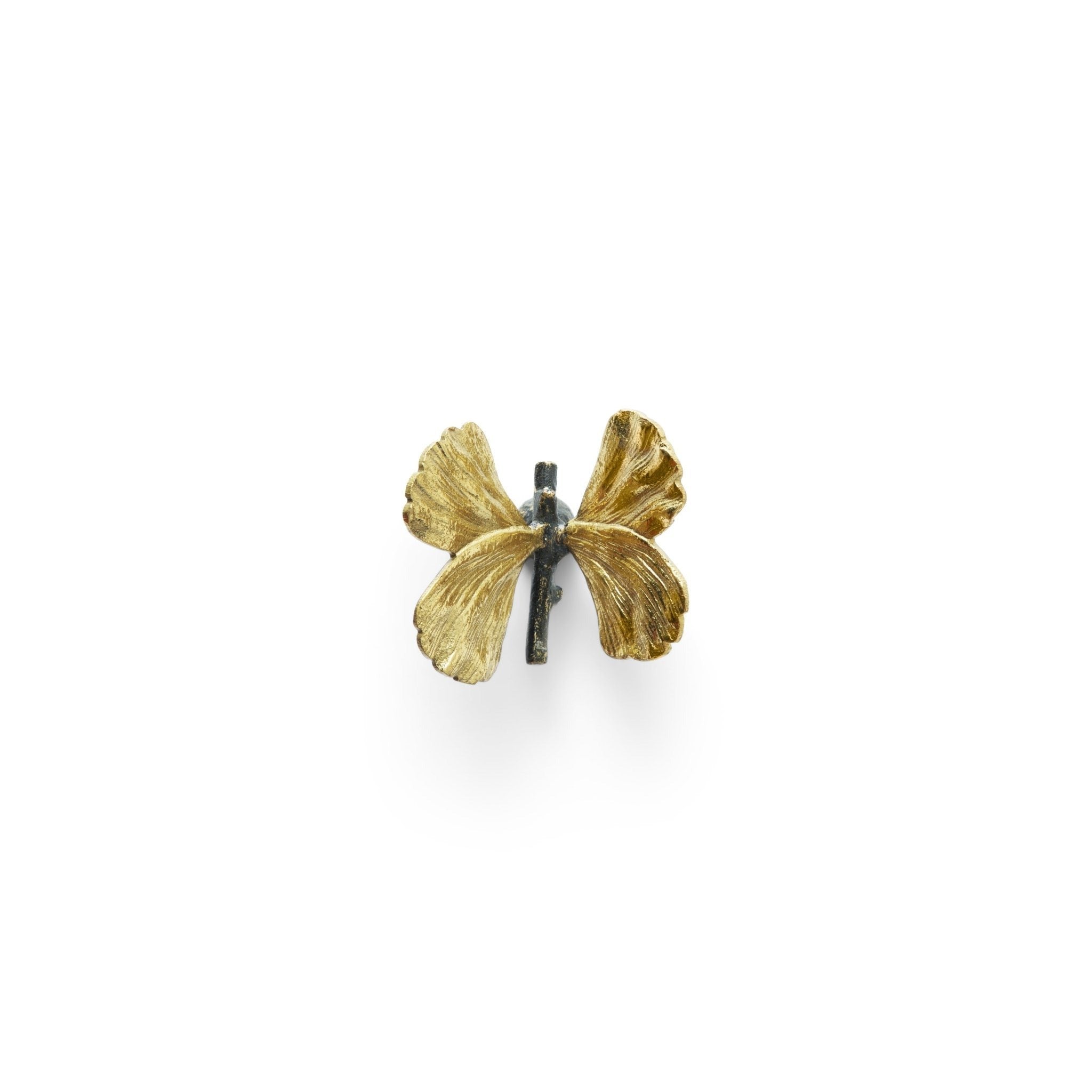 Elegant Butterfly Ginkgo Knob - Vintage Cabinet Drawer Pulls for Home Decor - Perfect for Bedroom, Kitchen, and Bathroom Hardware Upgrade