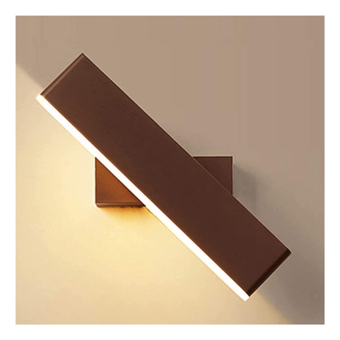 Modern Adjustable LED Wall Sconce - 350° Rotation Creative Lighting Fixture for Bedroom, Living Room, Hallway & Stairs | Energy-Efficient Indoor Wall Lamp for Home, Hotel & Office Decor
