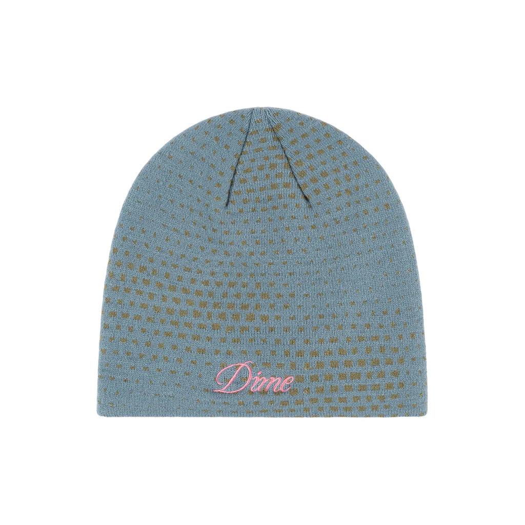 Dime Pixel Skully Beanie - Warm Winter Knit Hat for Men & Women - Perfect for Snowboarding, Skiing, and Outdoor Activities