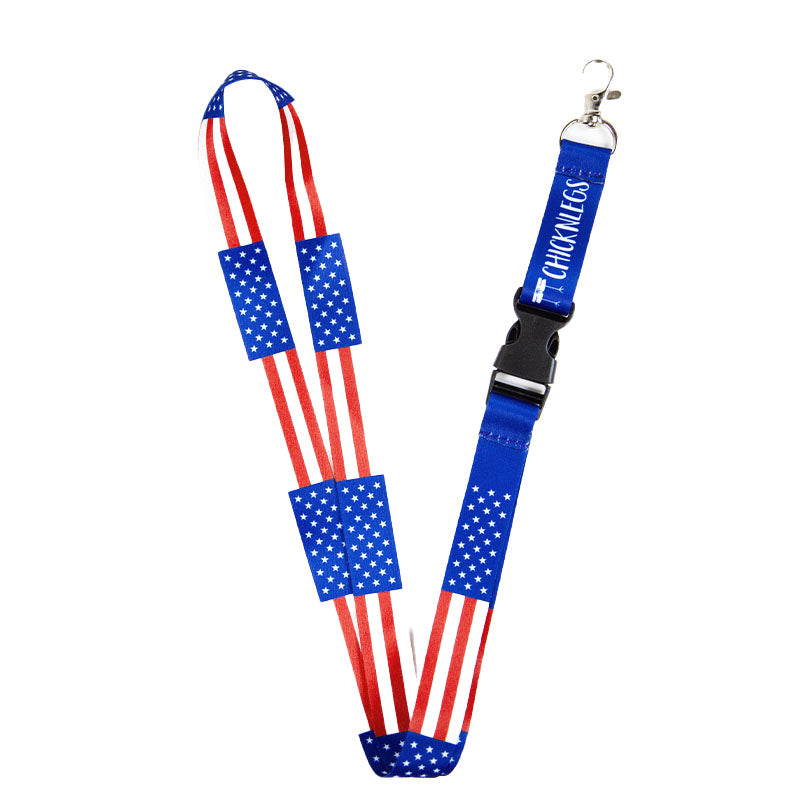 Custom Printed Lanyards USA - Bulk Wholesale Lanyards for ID Badges, Events & Promotions - Durable & Adjustable for Schools, Offices & Conferences