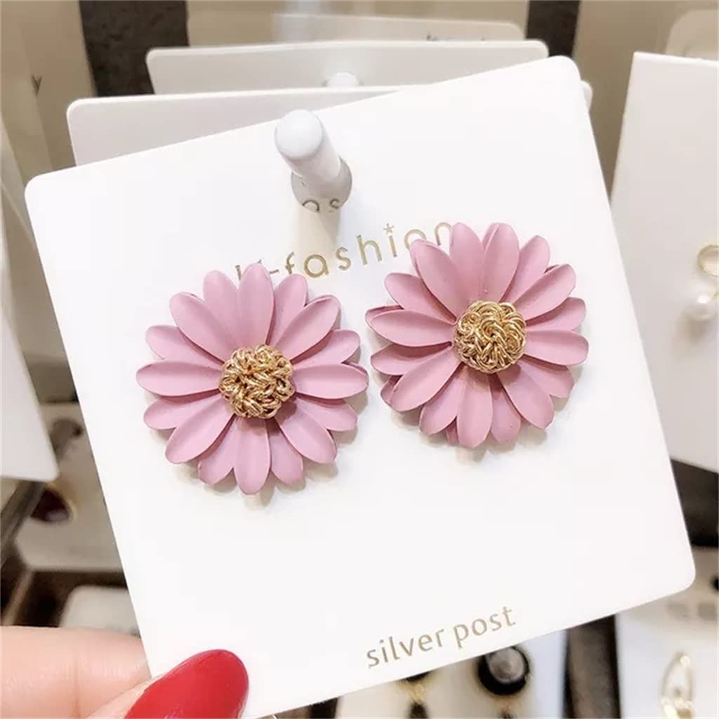 Vintage Pearl Flower Earrings for Women - Elegant Dangle Drop Ear Studs for Wedding, Party, Birthday & Special Occasions (One Size, Color D) | Perfect Bridal Jewelry, Prom Accessories & Gift for Her