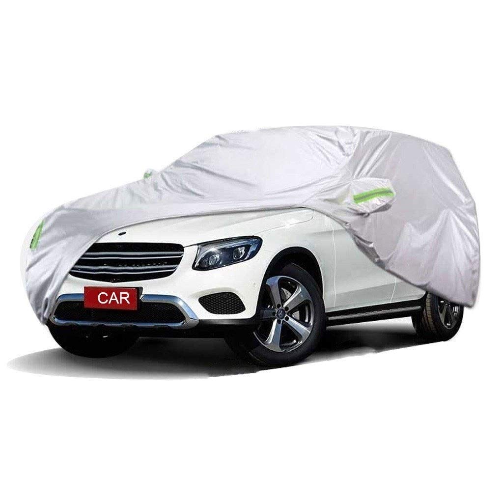 Waterproof Silver Car Cover for Mercedes Benz GLC Class (GLC 200/260/300) - Outdoor Full Exterior Protection, UV Resistant & Anti-Scratch | Perfect for Parking, Travel & Long-Term Storage