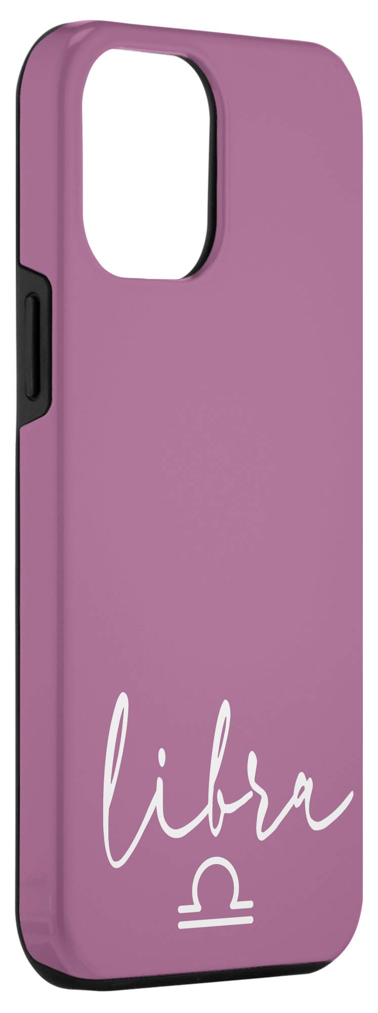 Libra Horoscope iPhone 12 Pro Max Case - Purple Lavender Zodiac Sign Protective Cover | Perfect Gift for Astrology Lovers & Daily Use