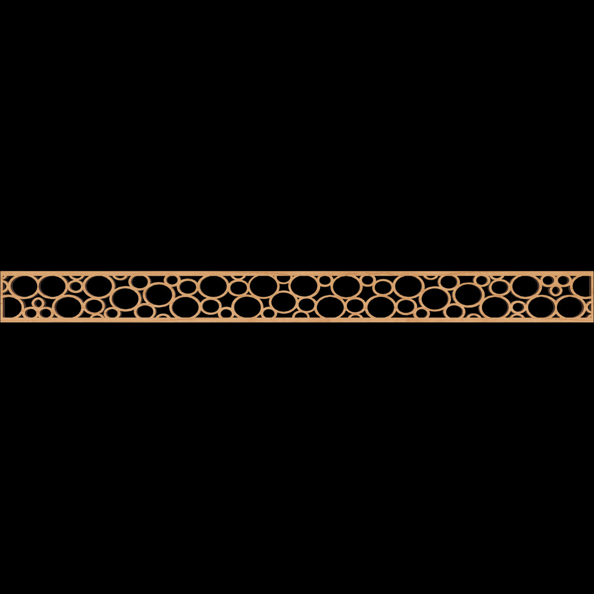 Hemingway Fretwork Moulding - Decorative Wood Trim for Home & Furniture - Perfect for DIY Projects, Wall Paneling, and Cabinet Accents