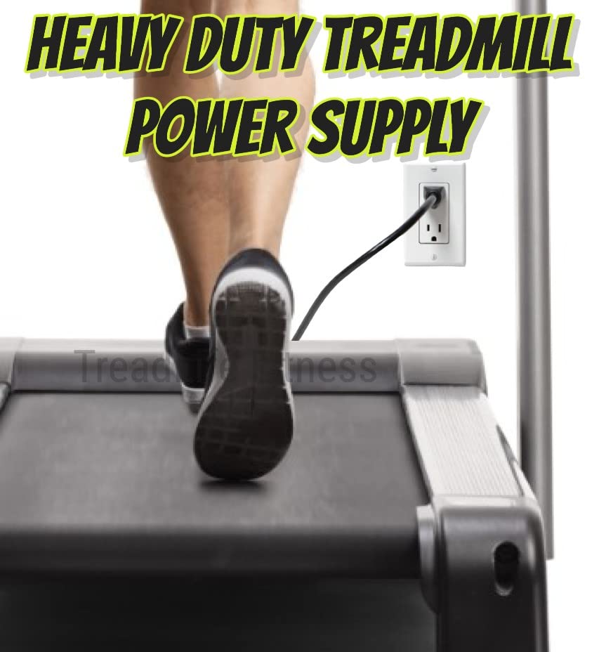 Nautilus Treadmill Power Cord Replacement - 3 Prong TreadLife Fitness Treadmill Power Supply Cable | Perfect for Home Gym Equipment Maintenance & Treadmill Repairs