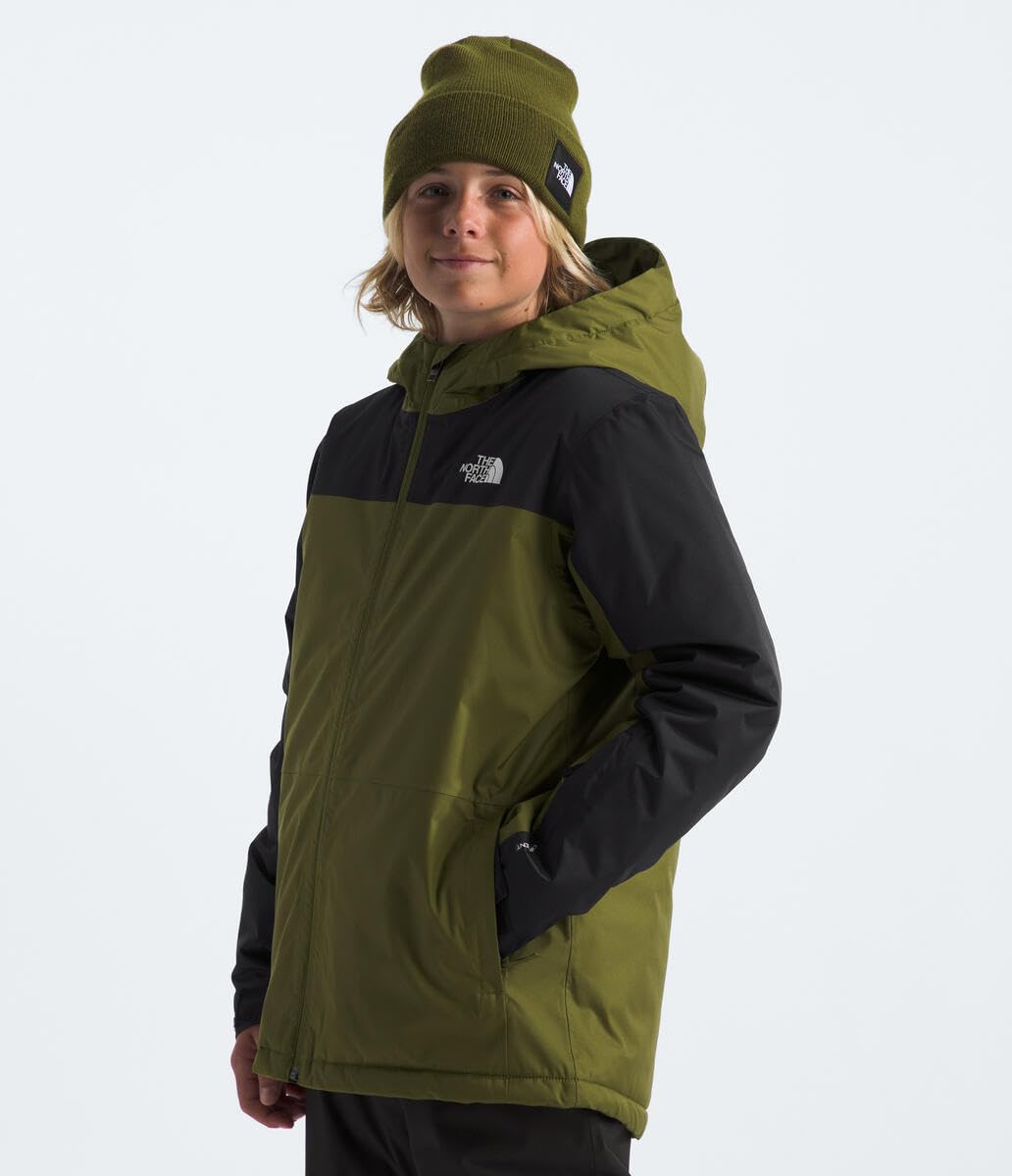 THE NORTH FACE Boys' Freedom Insulated Jacket - Waterproof Winter Coat for Kids, Lightweight Warm Puffer Jacket with Hood - Perfect for Snow Play, School & Outdoor Adventures
