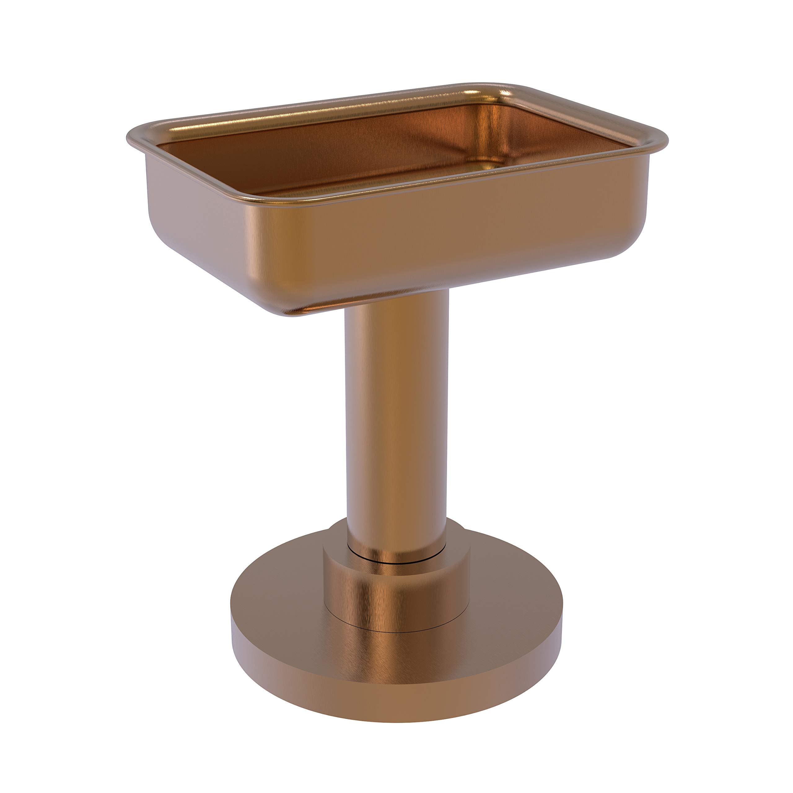 Allied Brass 956 Brushed Bronze Vanity Top Soap Dish - Perfect for Bathroom Countertops & Sink Areas