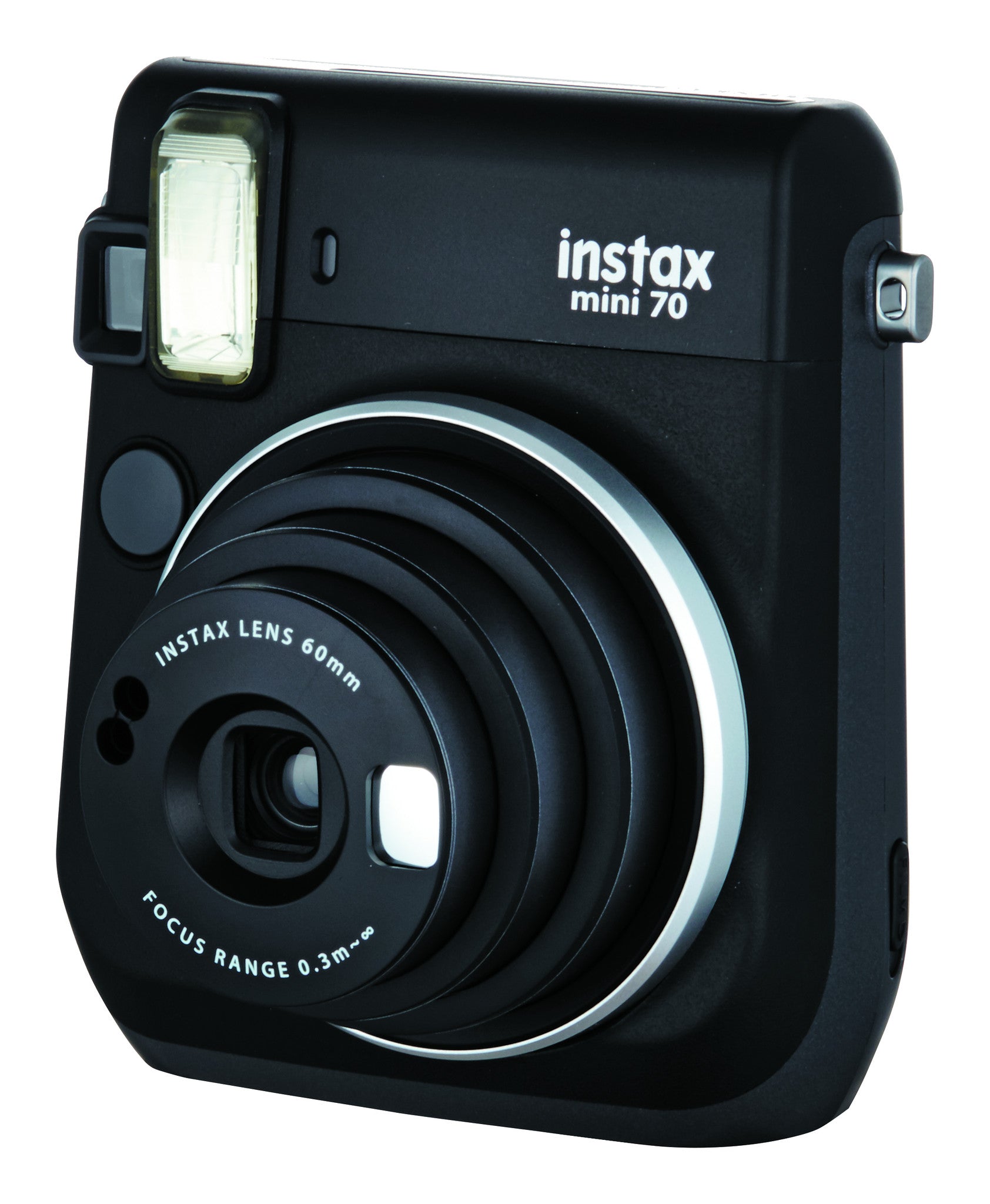 Fujifilm INSTAX Mini 70 Instant Film Camera (Midnight Black) - Portable Polaroid Camera for Travel, Parties & Memories - Perfect Gift for Teens & Adults