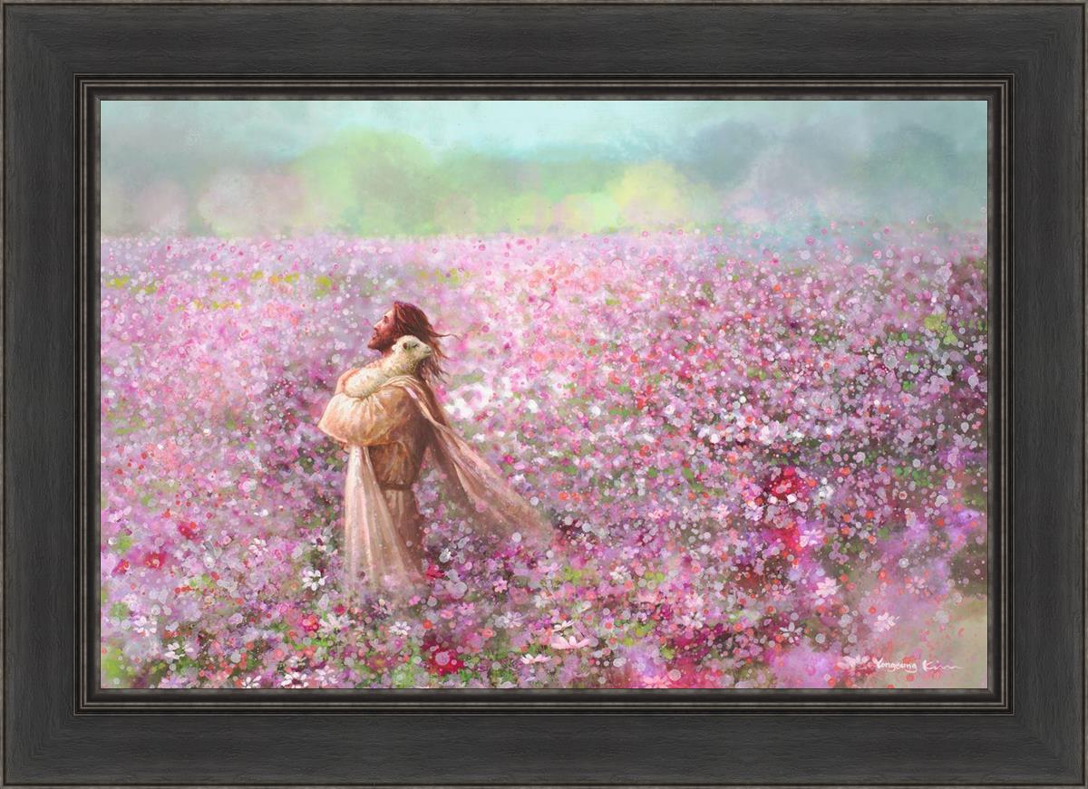 Calming Embrace By Yongsung Kim - Premium Korean Home Decor Wall Art - Perfect for Living Room, Bedroom & Office Decor
