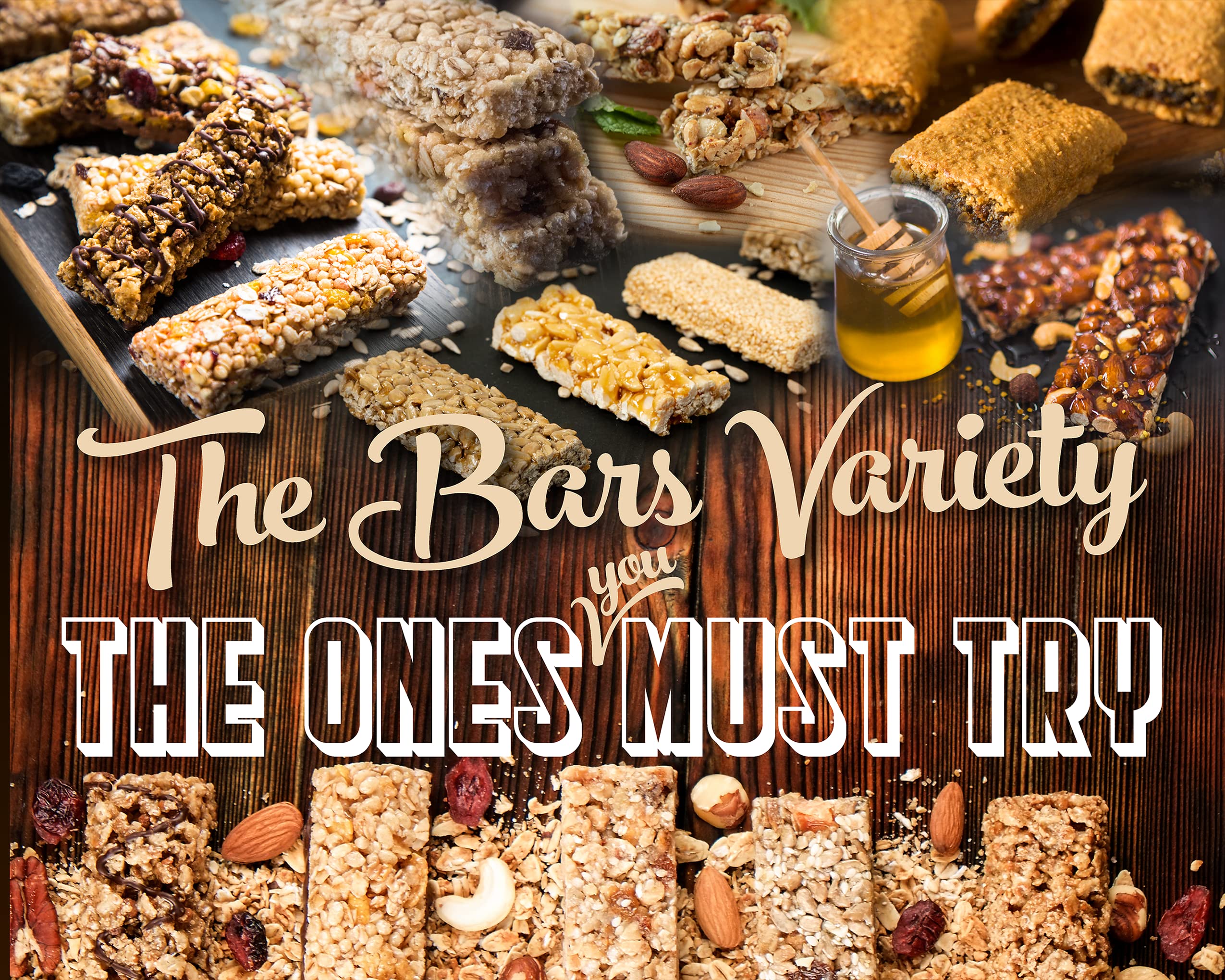 Niro Assortment Ultimate Snack Box - 30 Count Variety Pack with Energy Bars, Nuts & Dried Fruits | Healthy Office Snacks, Care Package for Adults | Perfect for Work, Travel & Gift Giving