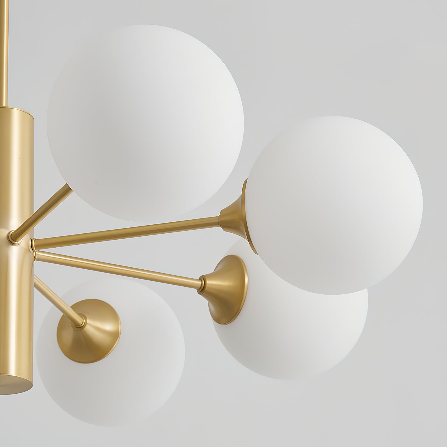 Stylish Bean Ball Chandelier - Modern Pendant Lighting Fixture for Dining Room, Bedroom & Living Room Decor