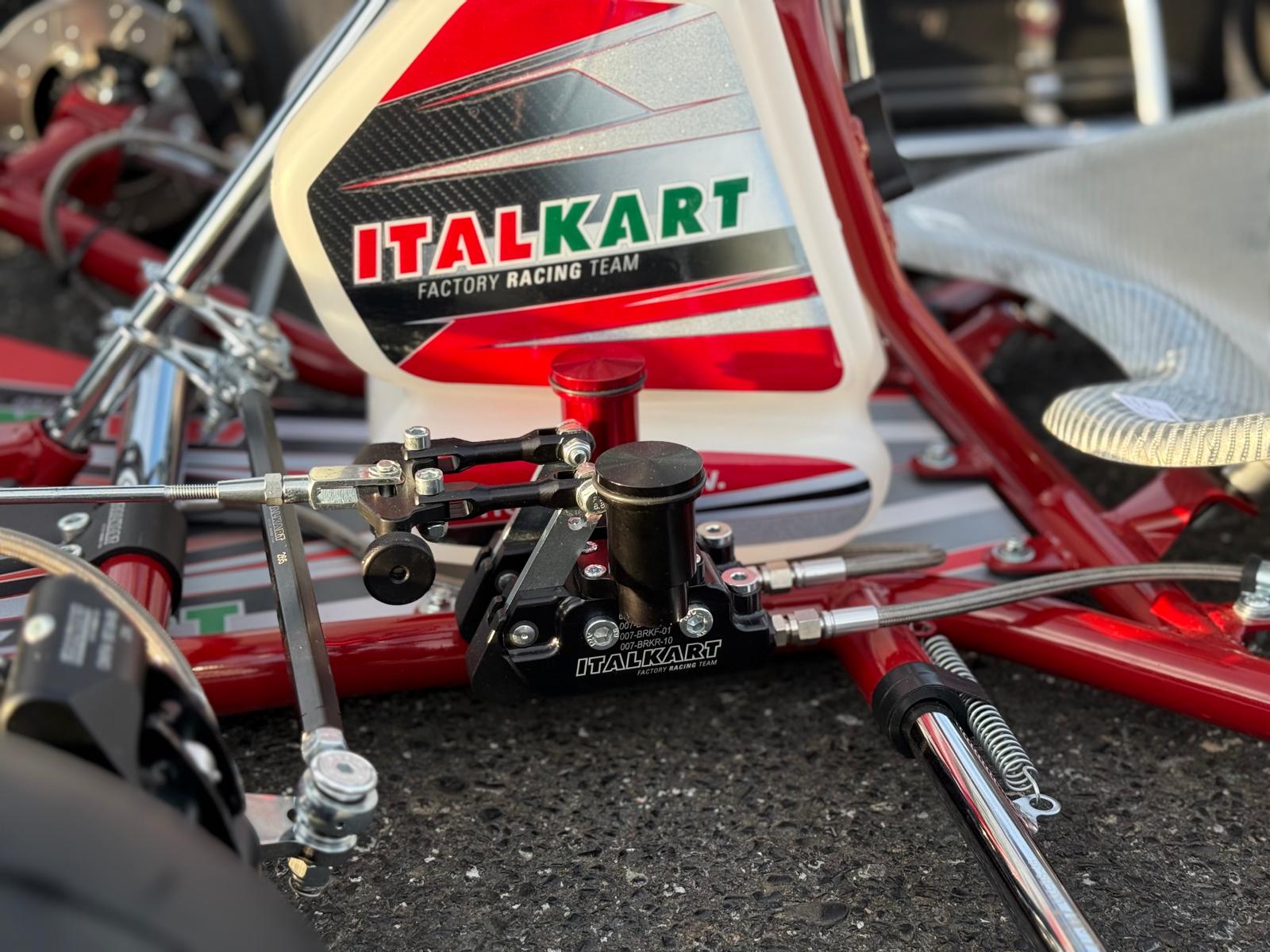 Italkart Rapido V1 Adjustable Wheel Base KZ/Shifter Kart Chassis - Perfect for Competitive Kart Racing & Track Performance