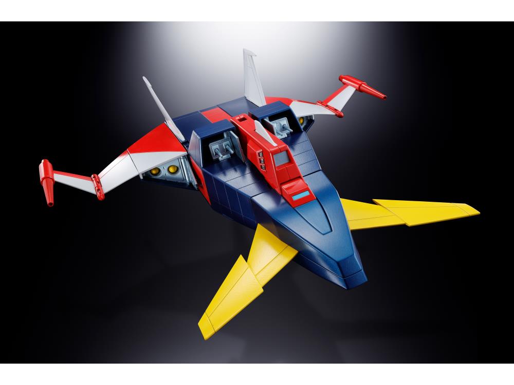 Bandai Soul of Chogokin GX-66R Trider G7 Invincible Robo Action Figure - Collectible Robot Toy for Anime Fans & Display - Perfect for Home Decor, Anime Collections, and Gifting
