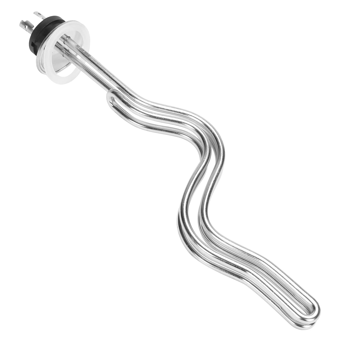 4500W Stainless Steel Tri-Clamp Immersion Water Heater - 240V with 3-Wire Locking Plug - Perfect for Brewing, Distilling & Commercial Hot Water Systems (2 Inch Tri-Clamp)
