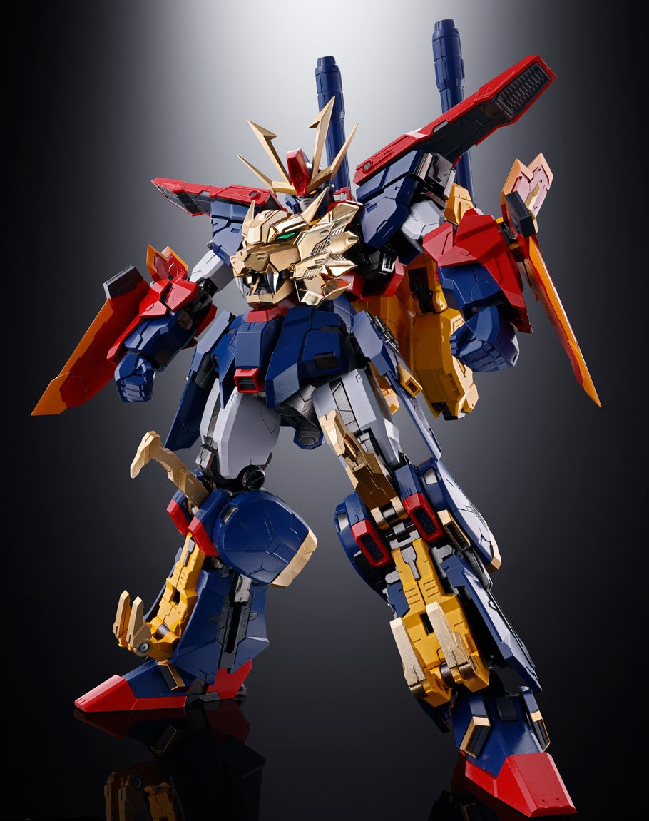Bandai Soul of Chogokin GX-113 Gundam Tryon 3 Build Fighters Try Action Figure - High-Quality Collectible Robot Model for Anime Fans & Display
