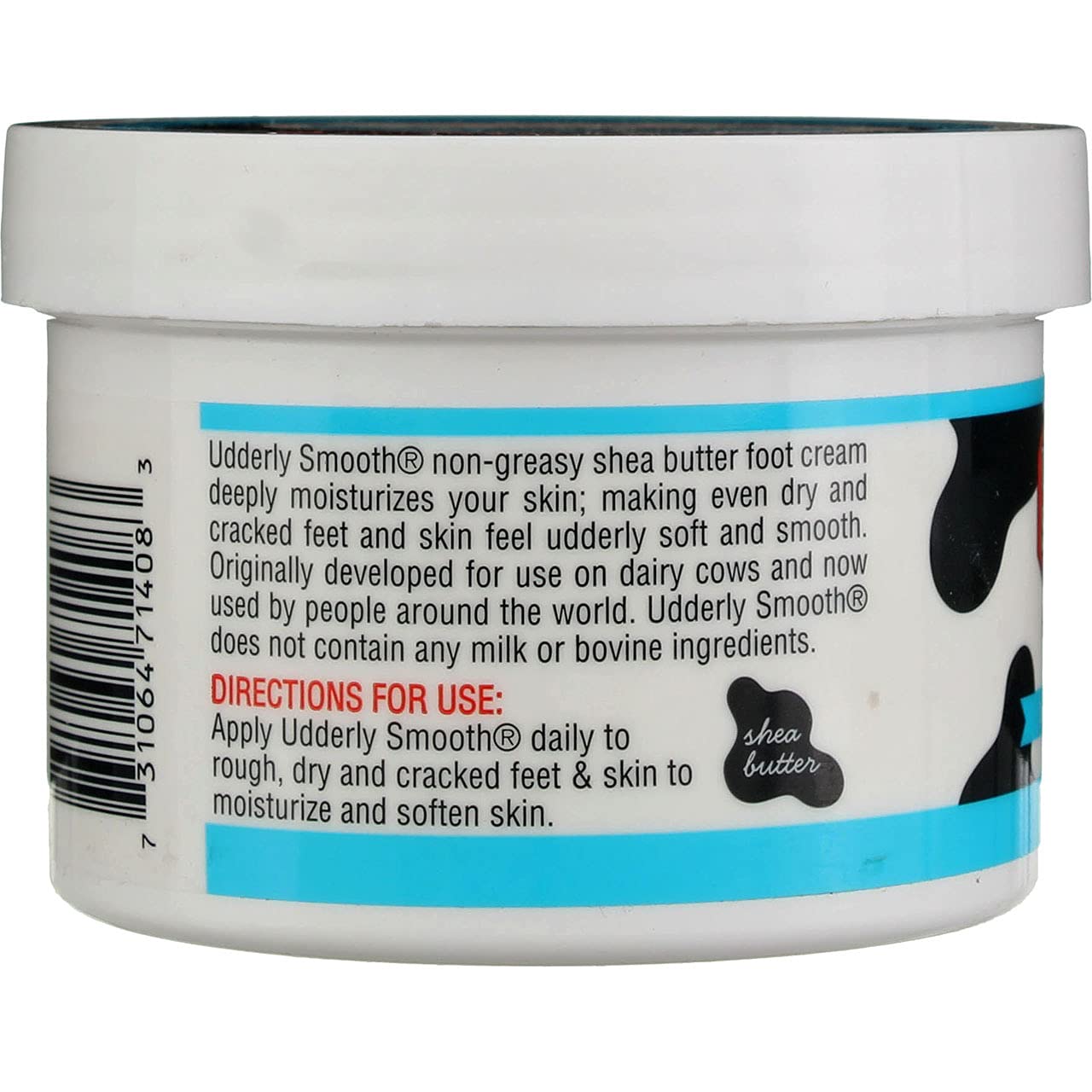 Udderly Smooth Lightly Scented Foot Cream - 8 oz (24 Pack) | Moisturizing & Healing Foot Care for Dry Cracked Feet - Perfect for Pedicures, Daily Foot Care & Gift Sets