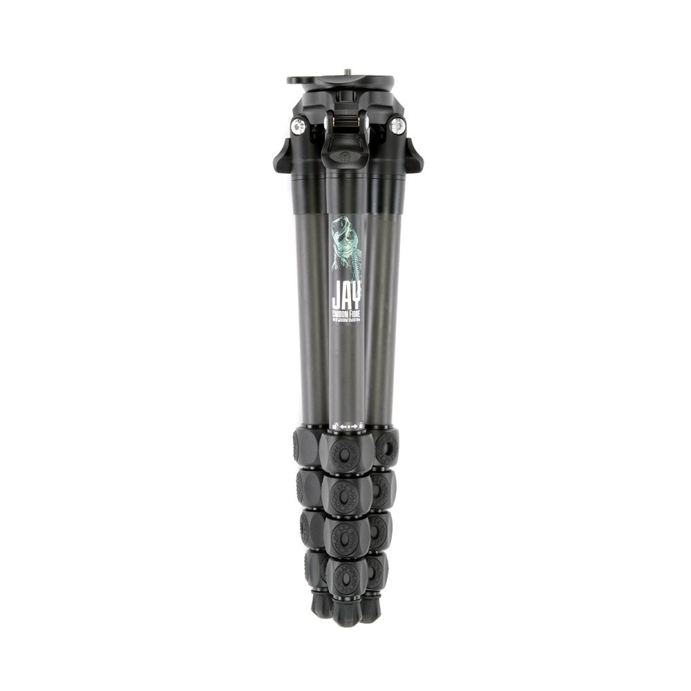 Legends Jay Carbon Fiber Leveling Base Tripod - Lightweight & Durable for Photography & Videography - Perfect for Travel, Outdoor Shoots & Studio Use