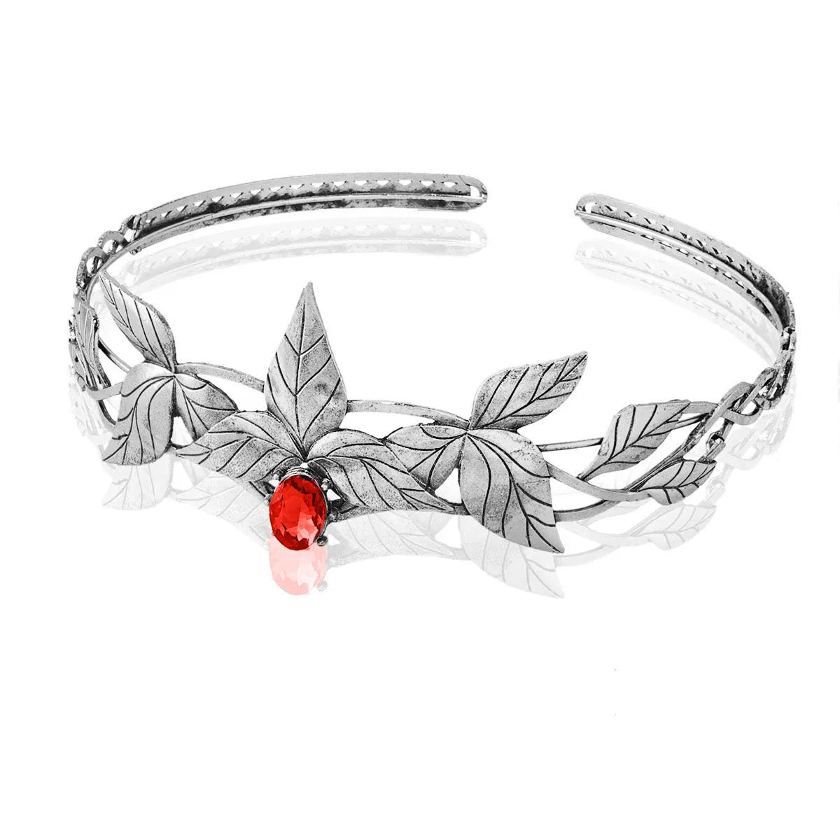 Silver - Red