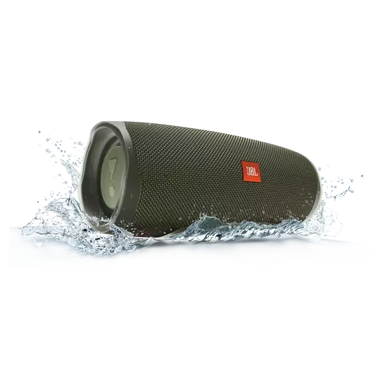 JBL Charge 4 Portable Bluetooth Speaker - Waterproof Wireless Speaker with 20 Hours Playtime, IPX7 Rating for Outdoor, Pool, Beach & Party Use