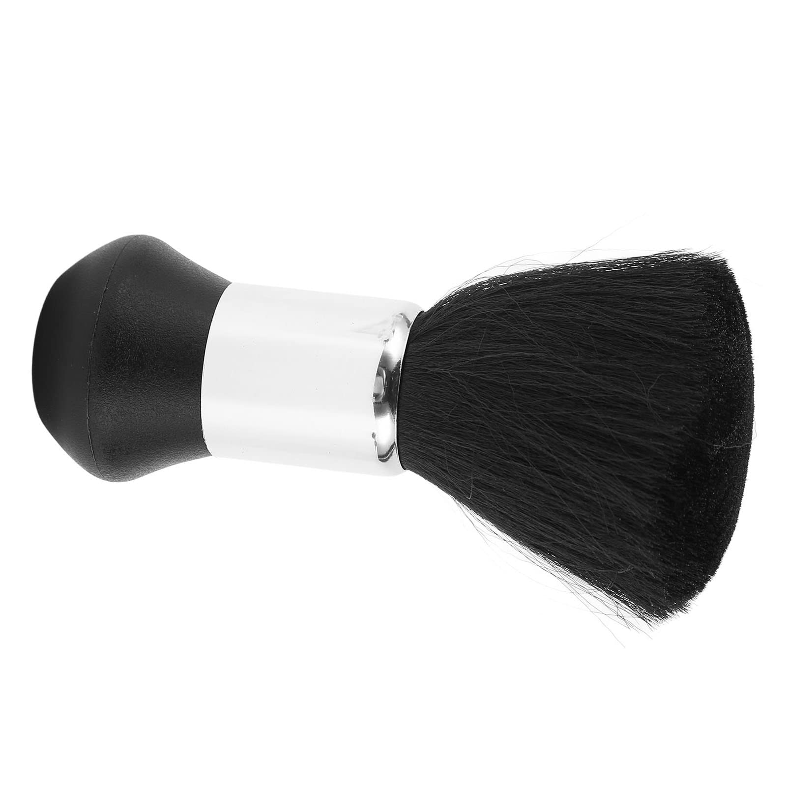 Professional Salon Neck Brush - Soft Nylon Hairdresser Brush for Face & Neck Cleaning | Black Barber Haircut Duster | Perfect for Salon Haircuts, Beard Trimming & Personal Grooming