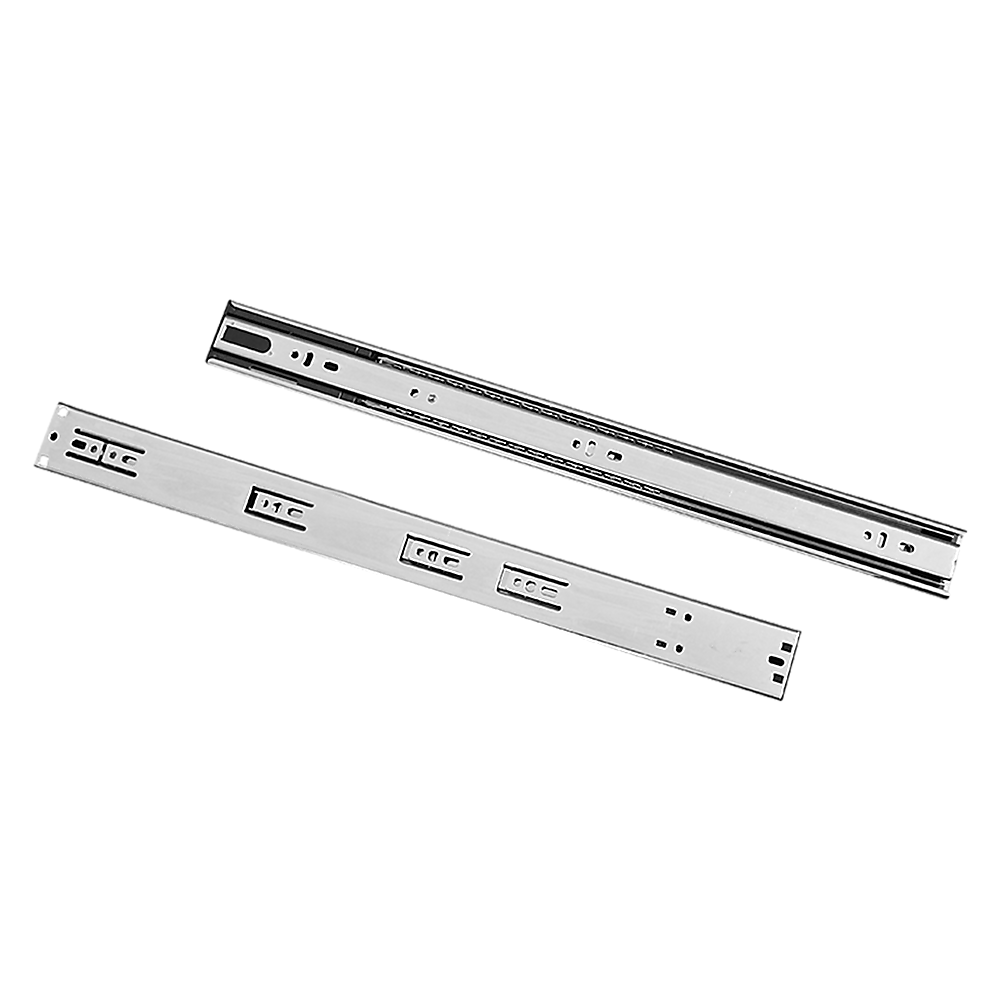 10 Pairs 500mm Soft Close Full Extension Ball Bearing Drawer Slides - Smooth Gliding for Kitchen Cabinets, Wardrobes & Office Furniture