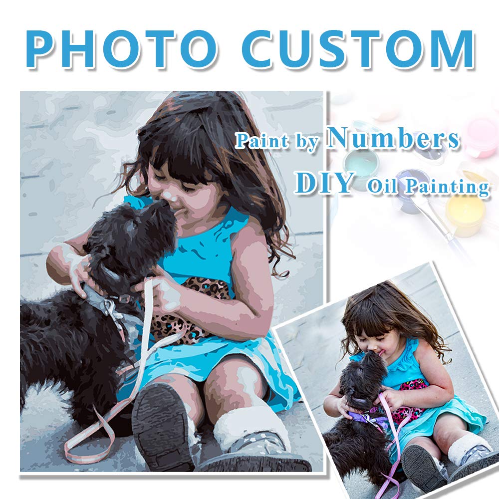 Prime Leader DIY Custom Paint by Numbers Kit - 12