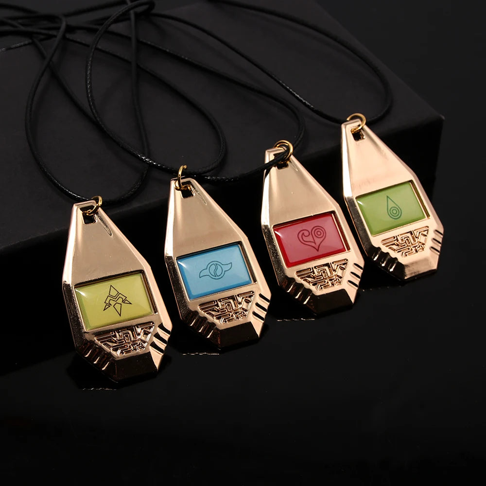 Digimon Necklace - Anime & Gaming Jewelry for Fans - Perfect Gift for Cosplay, Collectors, and Digimon Enthusiasts