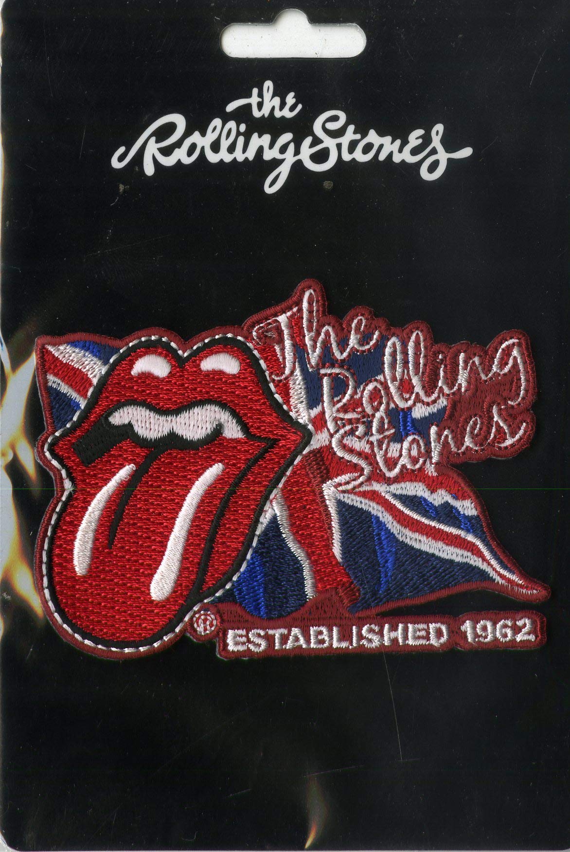 Rolling Stones Dragon Iron On Patch - Rock Band Emblem for Jackets, Jeans & Bags - DIY Sew or Iron On Applique for Clothing & Accessories