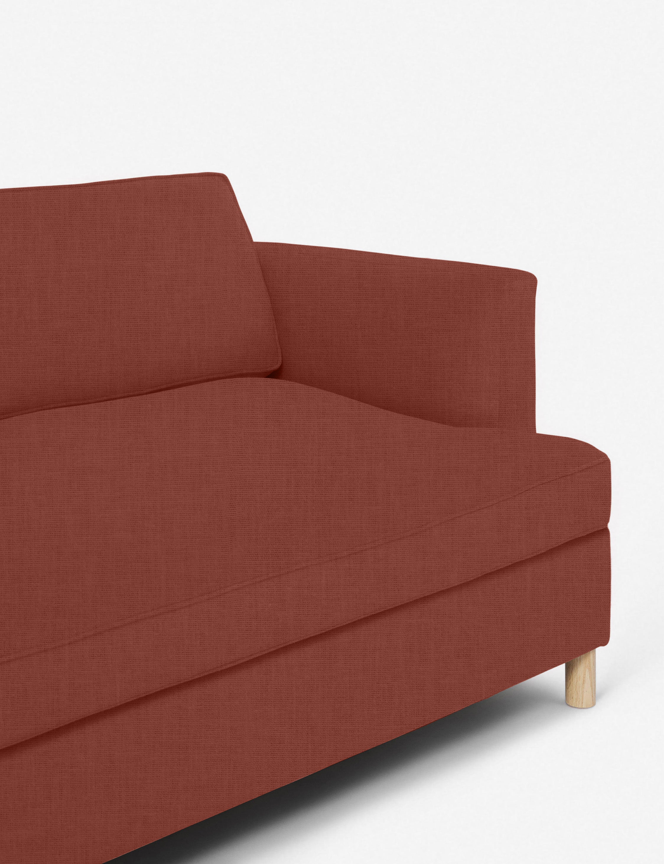 Belton Sectional Sofa by Ginny Macdonald - Modern L-Shaped Couch for Living Room, Family Room & Lounge | Comfortable Fabric Upholstery