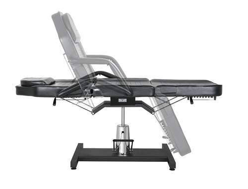 Cleta Hydraulic Adjustable Tattoo Client Chair TA8322 - Professional Tattoo Artist Stool with Footrest, Heavy Duty Hydraulic Lift, PU Leather - Perfect for Tattoo Studios, Barber Shops & Beauty Salons