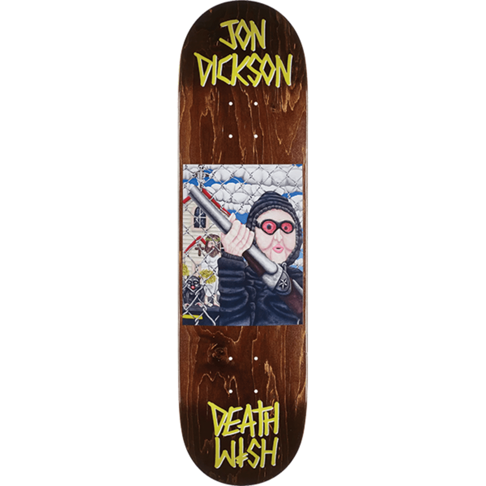 Deathwish Dickson All Screwed Up Skateboard Deck 8.47