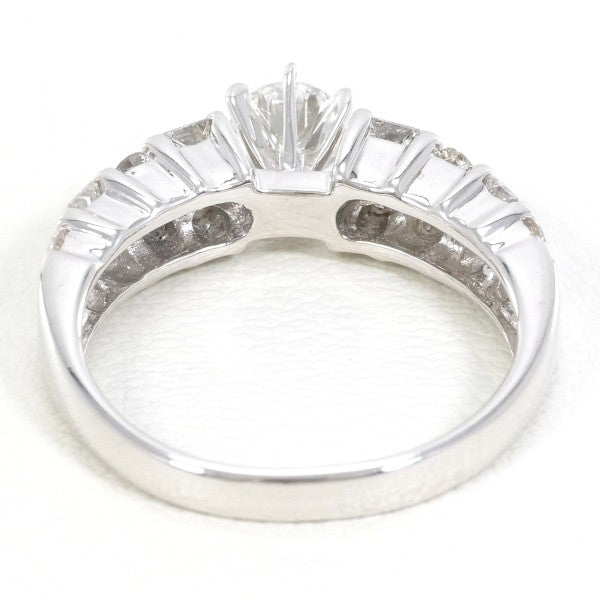 18K White Gold Diamond Ring for Women - Elegant Solitaire Engagement & Wedding Band - Perfect for Proposals, Anniversaries, and Special Occasions