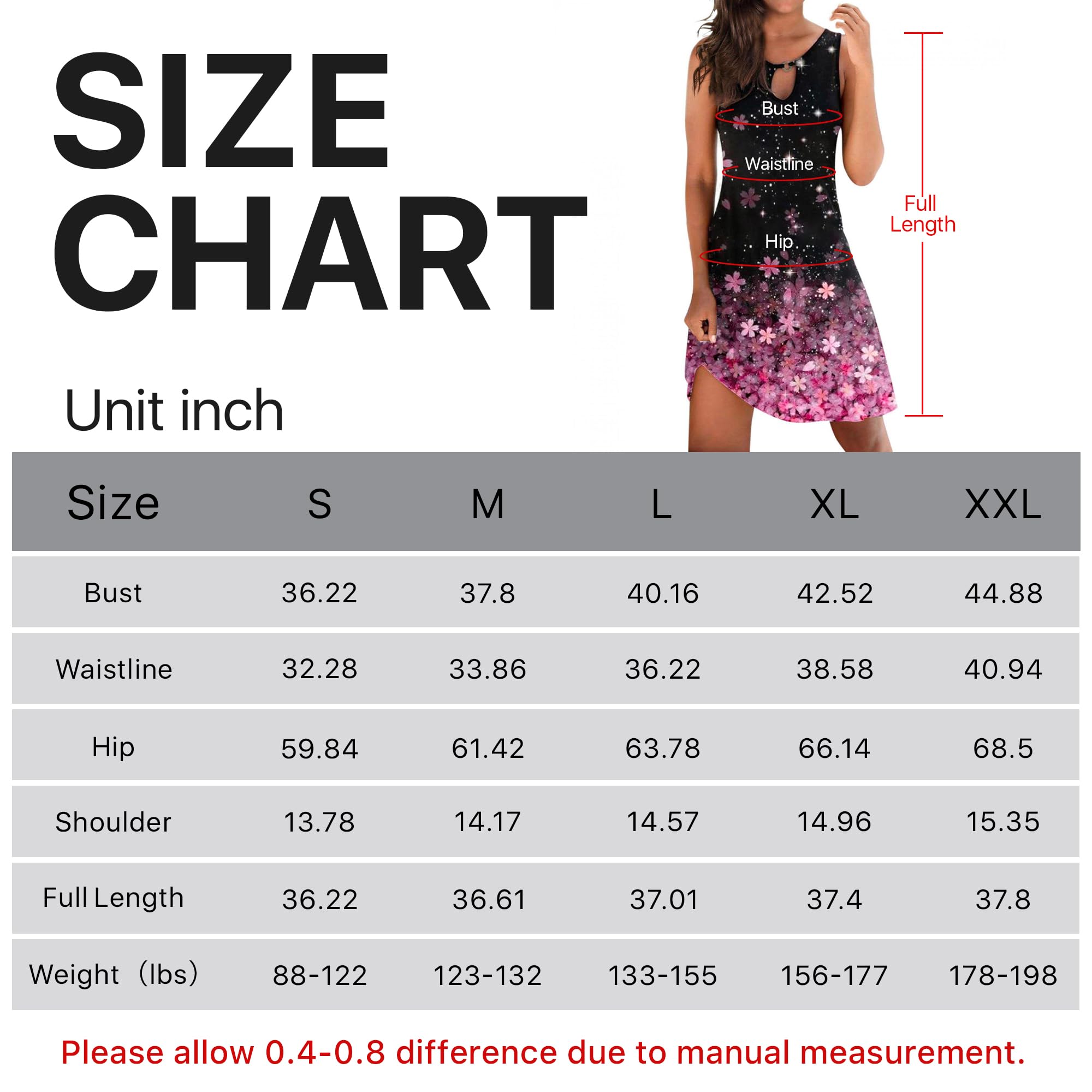 2024 Women's Hollow Out O-Neck Sleeveless Boho Summer Dress - Casual A-Line Sun Dress for Beach, Vacation & Outdoor Parties | Flowy Comfortable Sleeveless Dress for Women