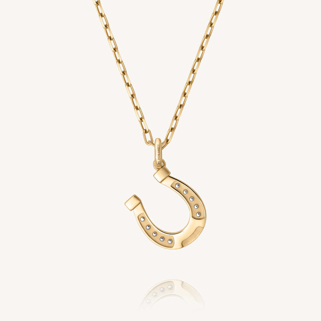 Lucky Horseshoe Charm Pendant - Sterling Silver or Gold Plated for Necklace, Bracelet & Jewelry Making - Perfect for Good Luck Gifts, Equestrian & Western Fashion Accessories