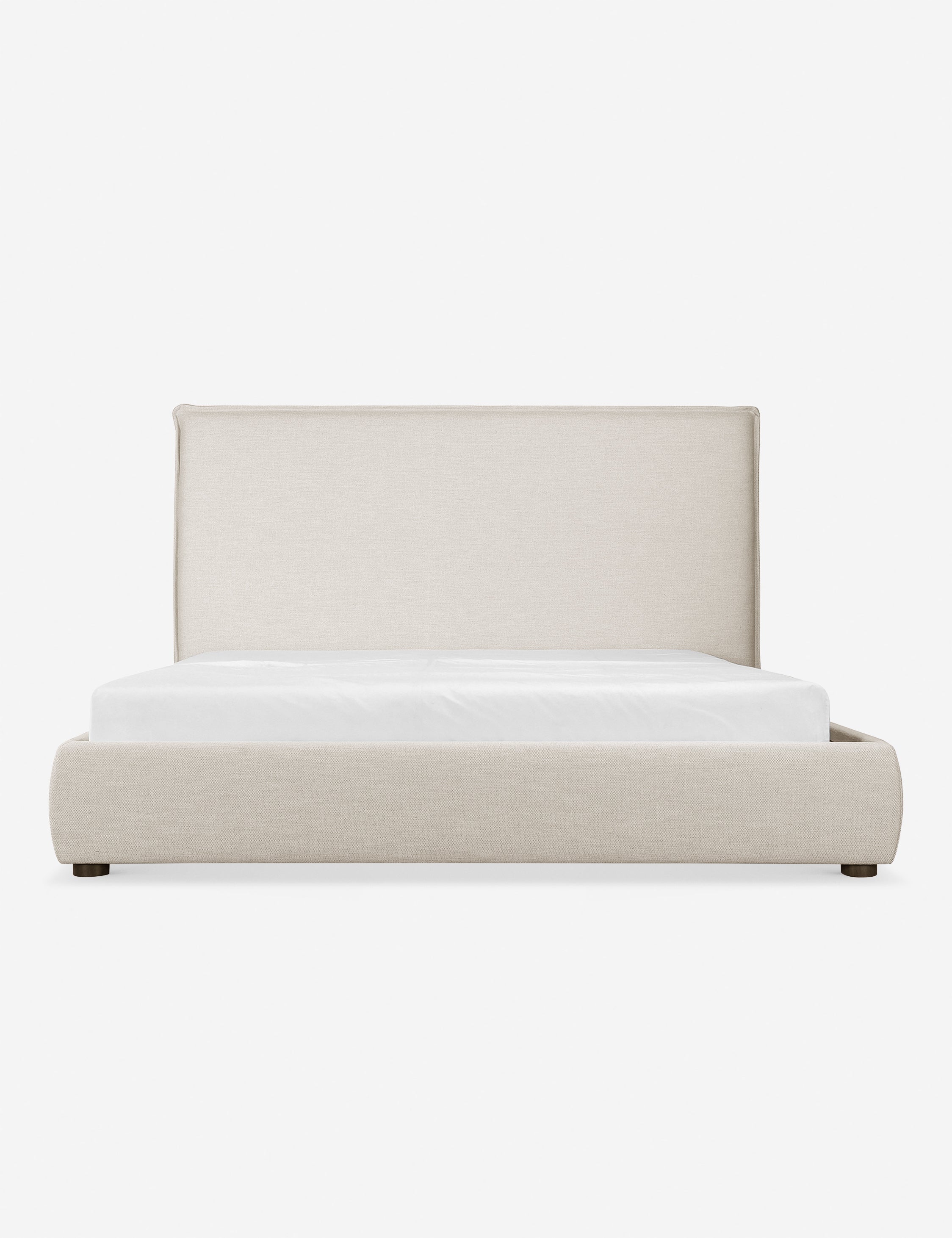 Cambria Queen Size Platform Bed Frame - Modern Wooden Bed with Storage & Headboard - Perfect for Bedroom, Guest Room & Small Spaces