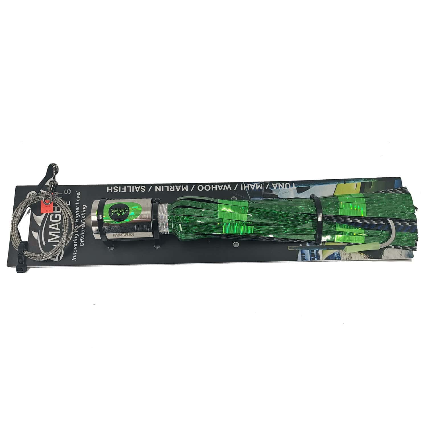MagBay El Sincero Wahoo Trolling Lures - Premium Saltwater Fishing Lures for Wahoo, Tuna & Mahi - Perfect for Offshore Trolling & Deep Sea Fishing Adventures