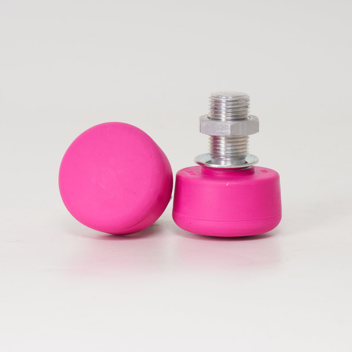 Rookie Adjustable Toe Stops for Roller Skates - Pink (2 Pack) - Perfect for Roller Derby, Artistic Skating & Outdoor Skating