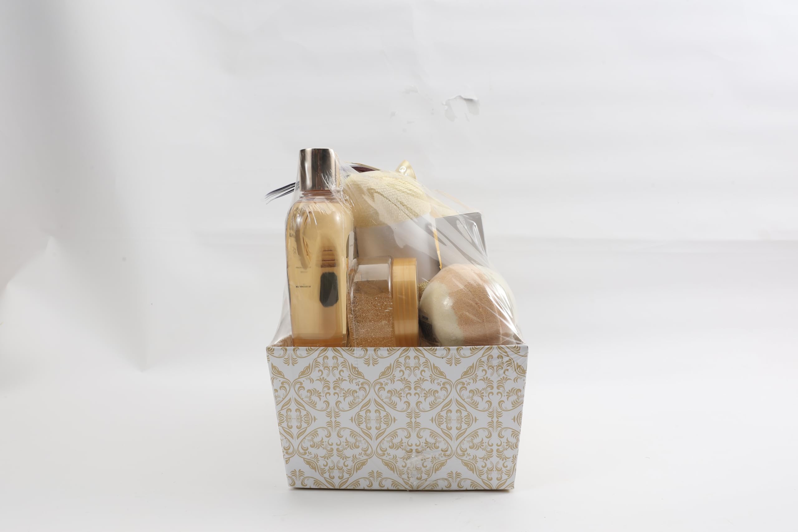 Luxury Spa Gift Basket for Women - 12pc Vanilla Bath & Body Set, Birthday & Self Care Gifts, Spa Kit with Essential Oils - Perfect for Relaxation, Mother's Day & Holiday Gifting