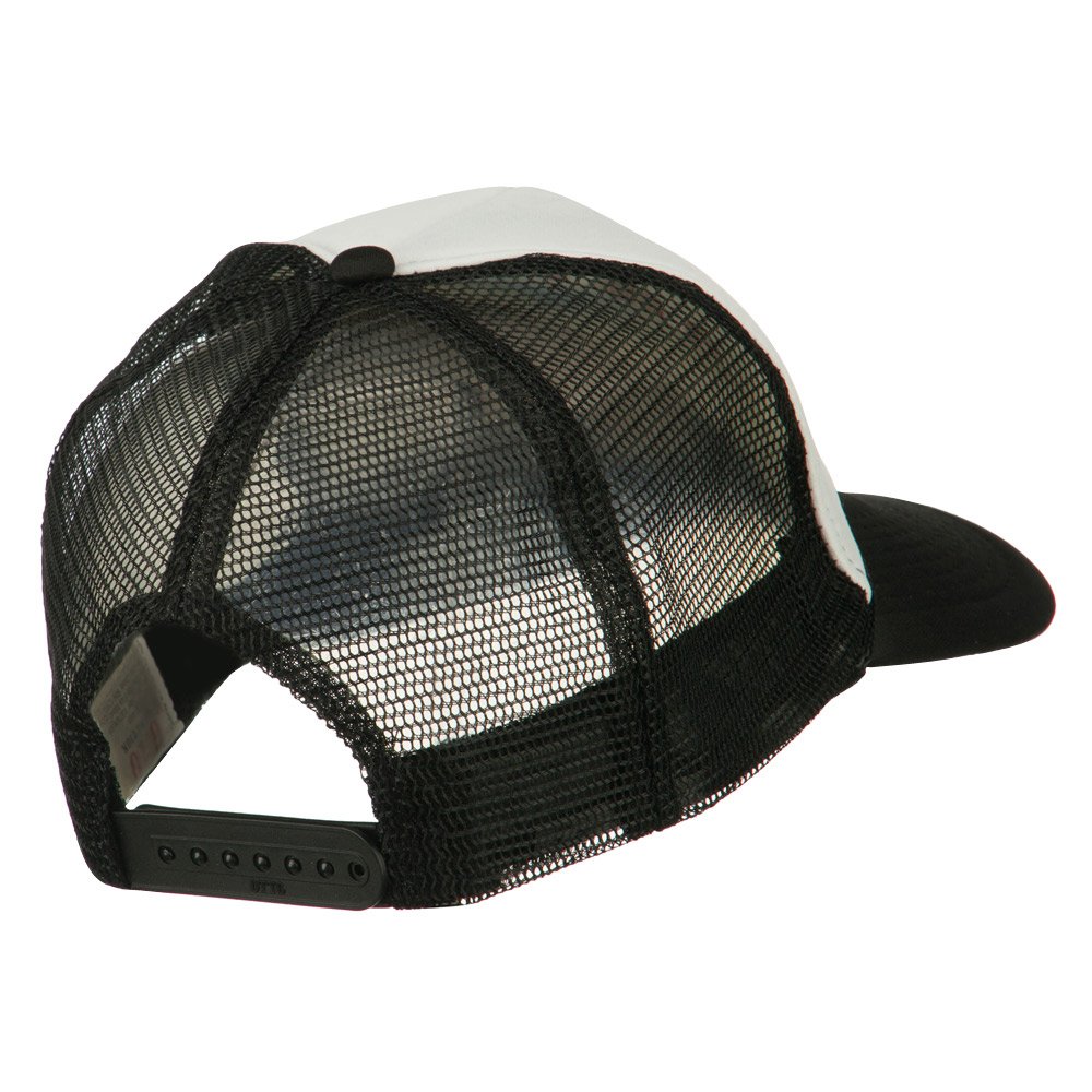 Life Guard Cross Embroidered Foam Mesh Back Cap - Breathable Adjustable Swim Hat for Beach, Pool & Water Sports