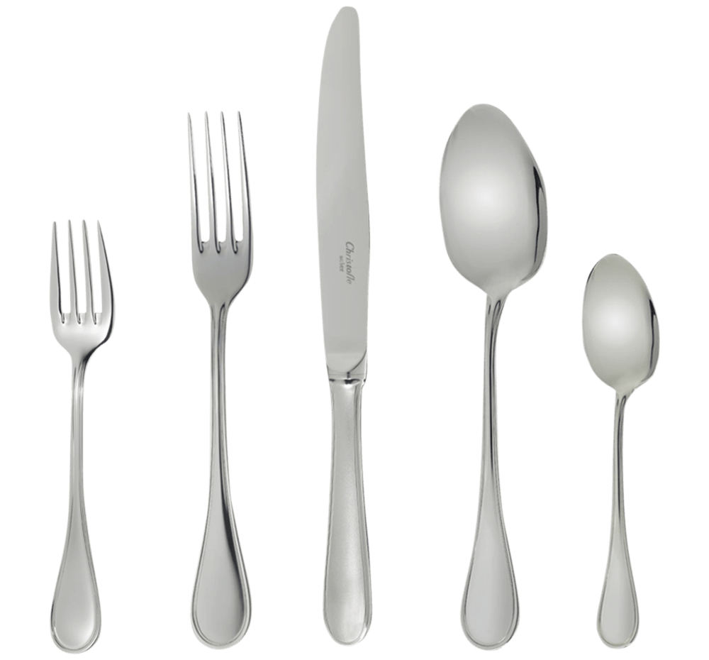 Premium Albi Acier 18/10 Stainless Steel Flatware Set - 110-Piece Elegant Cutlery for Fine Dining, Wedding Gifts & Formal Occasions