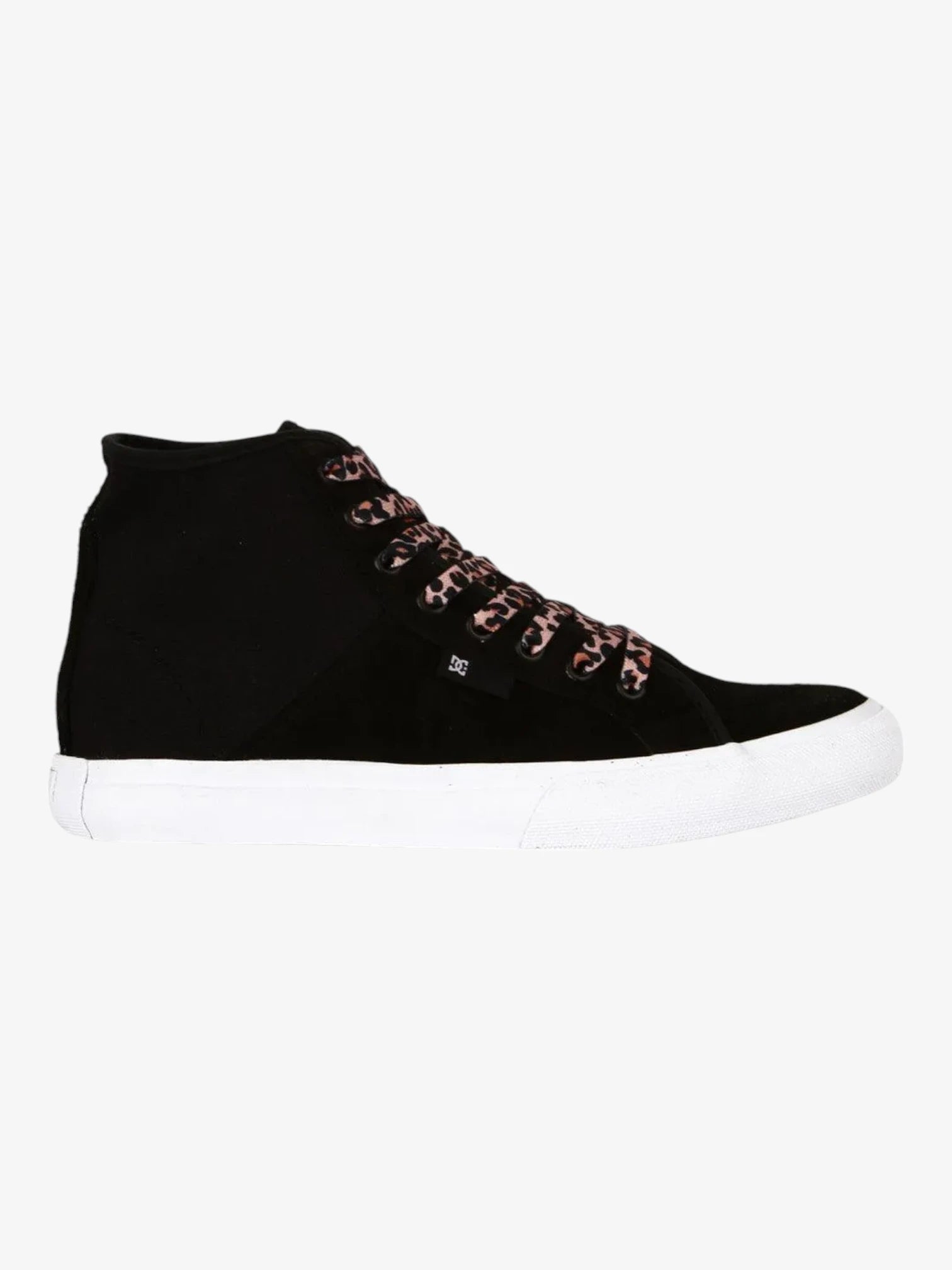 DC Manual Hi SD Women's Skate Shoes - Black & White | Comfortable Sneakers for Skateboarding, Casual Wear & Street Fashion