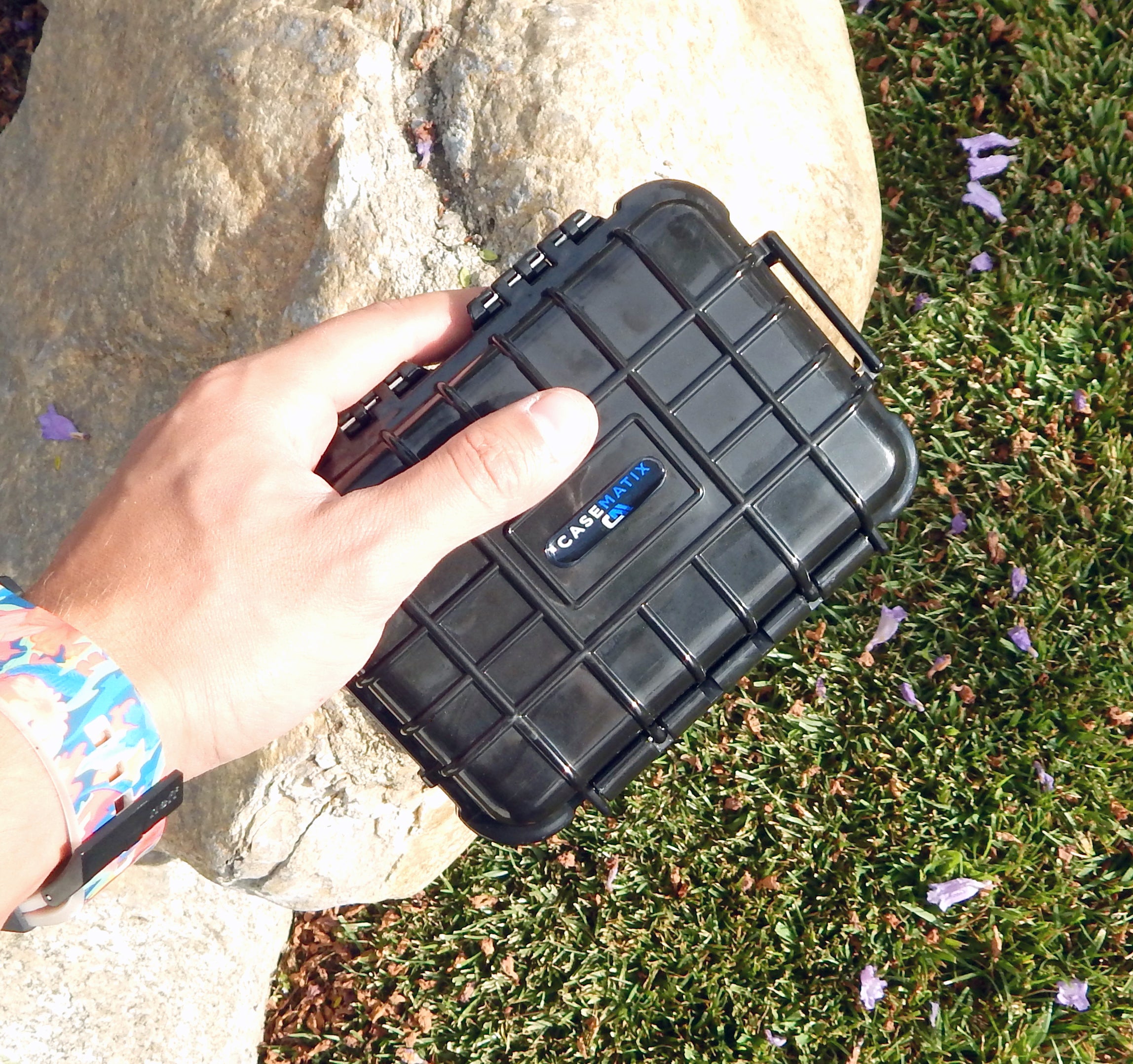 Waterproof Protective Case for Garmin inReach Satellite GPS Messenger - Shockproof & Dustproof Travel Storage Box with Custom Foam Insert - Perfect for Hiking, Camping & Outdoor Adventures