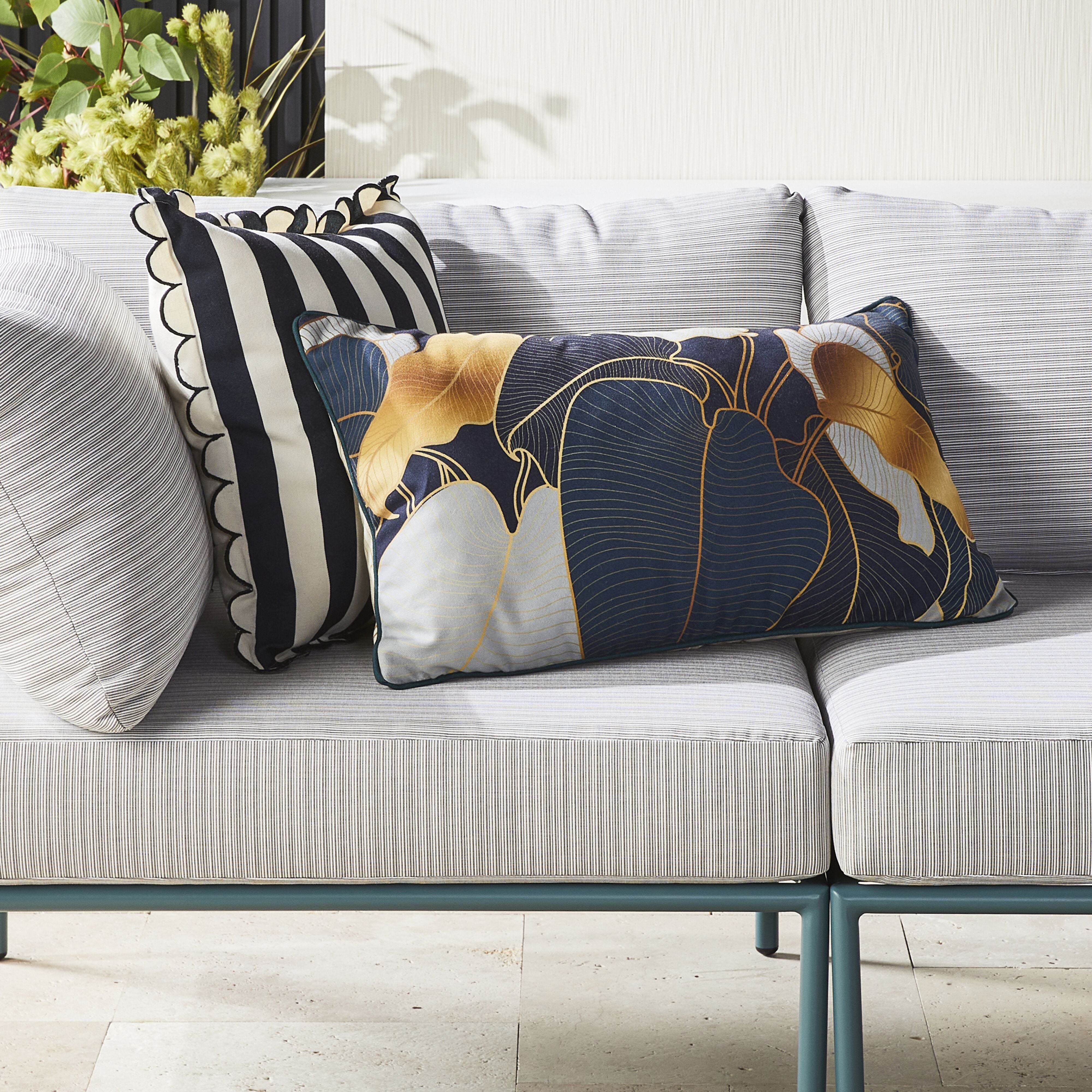 Aruba Golden Nature Cushion 70x40 - Soft Decorative Throw Pillow for Sofa, Bed & Home Decor - Perfect for Living Room, Bedroom & Outdoor Use