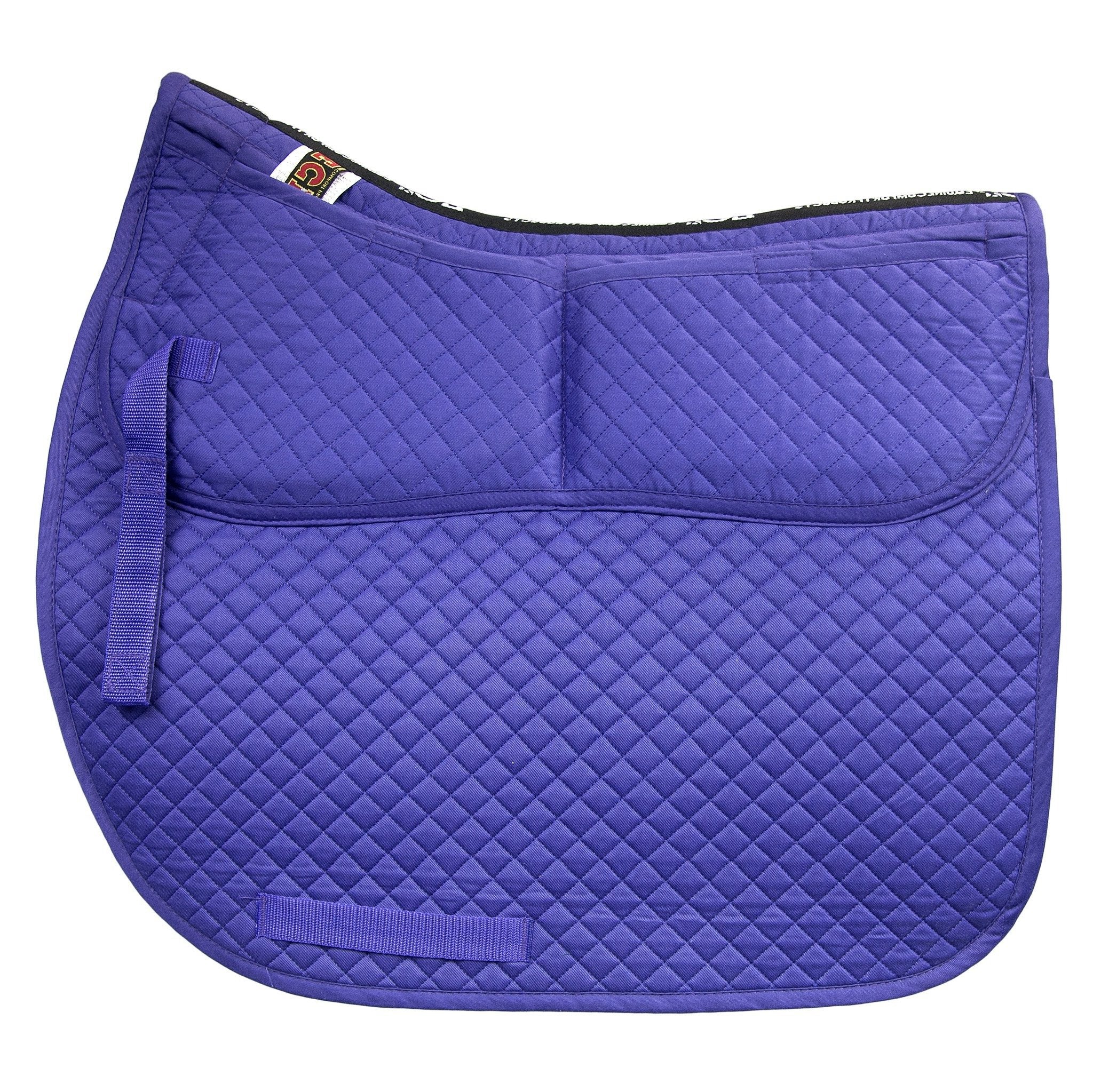 ECP Quilted Correction Dressage Pad - Horse Riding Saddle Pad for Comfort & Performance - Perfect for Training, Shows & Dressage Competitions