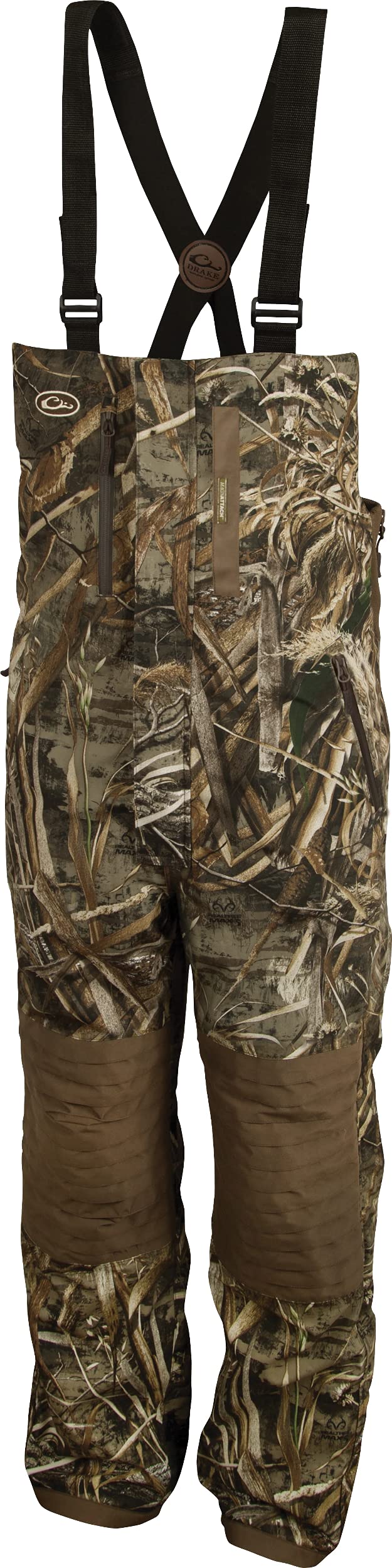 Drake Men's Guardian Flex Insulated Bib Overalls - Waterproof Winter Work Pants for Cold Weather - Durable & Comfortable Snow Bibs for Outdoor Activities, Hunting, Skiing, and Construction Work