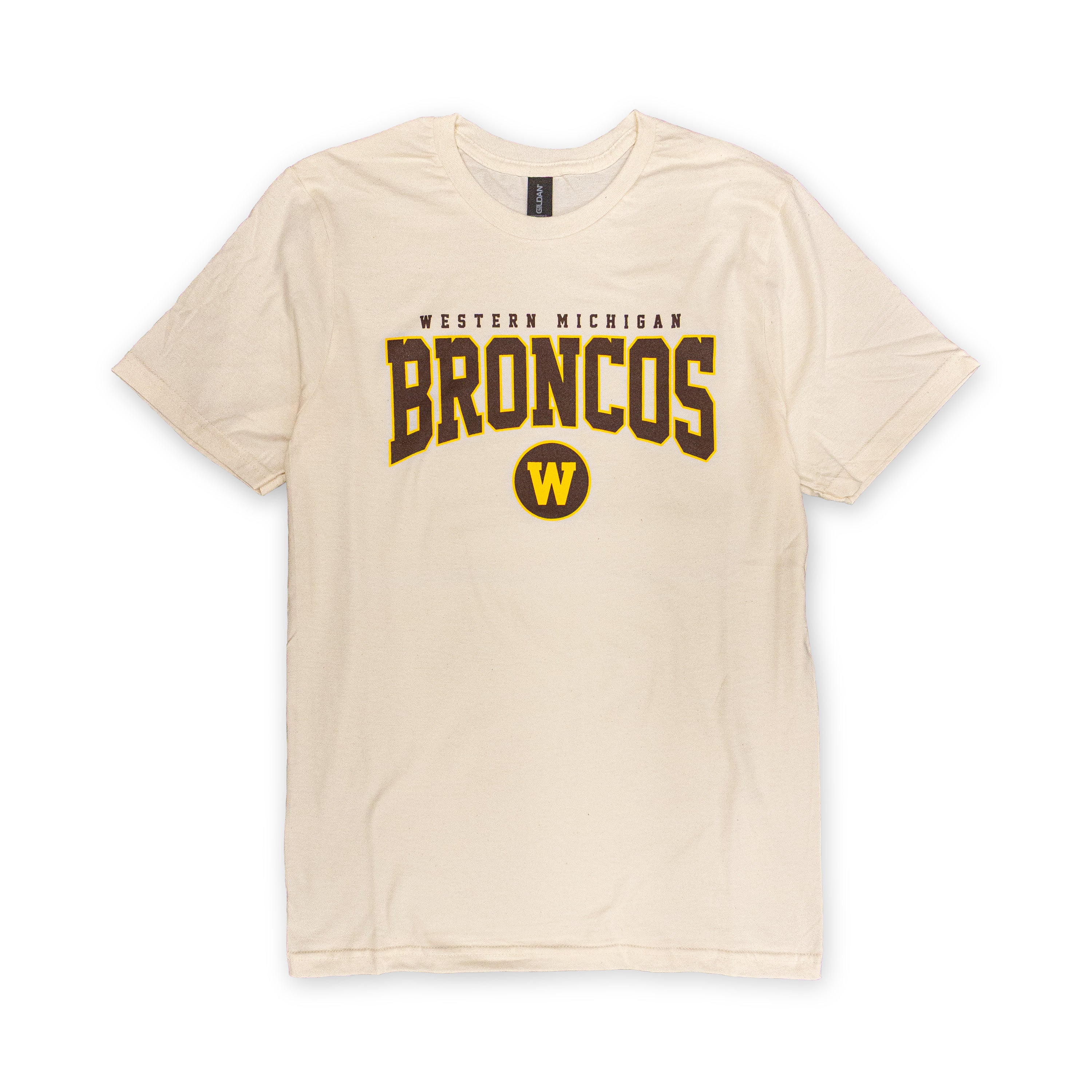 Denver Broncos Bold Ring Spun Cotton T-Shirt - Comfortable NFL Fan Apparel for Game Day & Casual Wear
