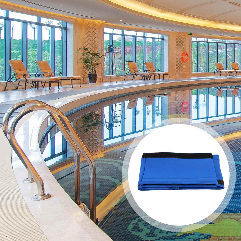 Moleney Slip-Resistant Pool Handrail Cover Grip Sleeve - 10ft Royal Blue Safety Rail Grip for Swimming Pool, Spa, and Deck Handrails